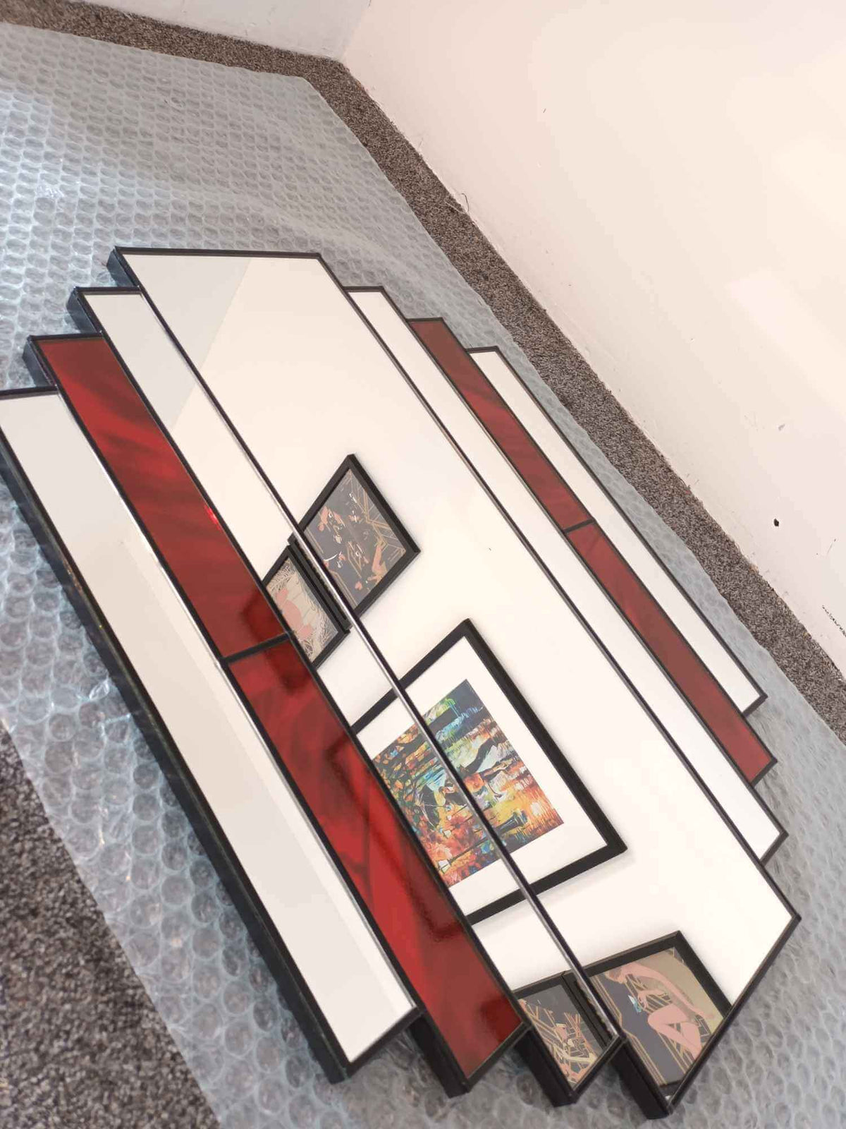 Art deco mirror hancrafted in the uk exclusive mirror JPC Mirrors