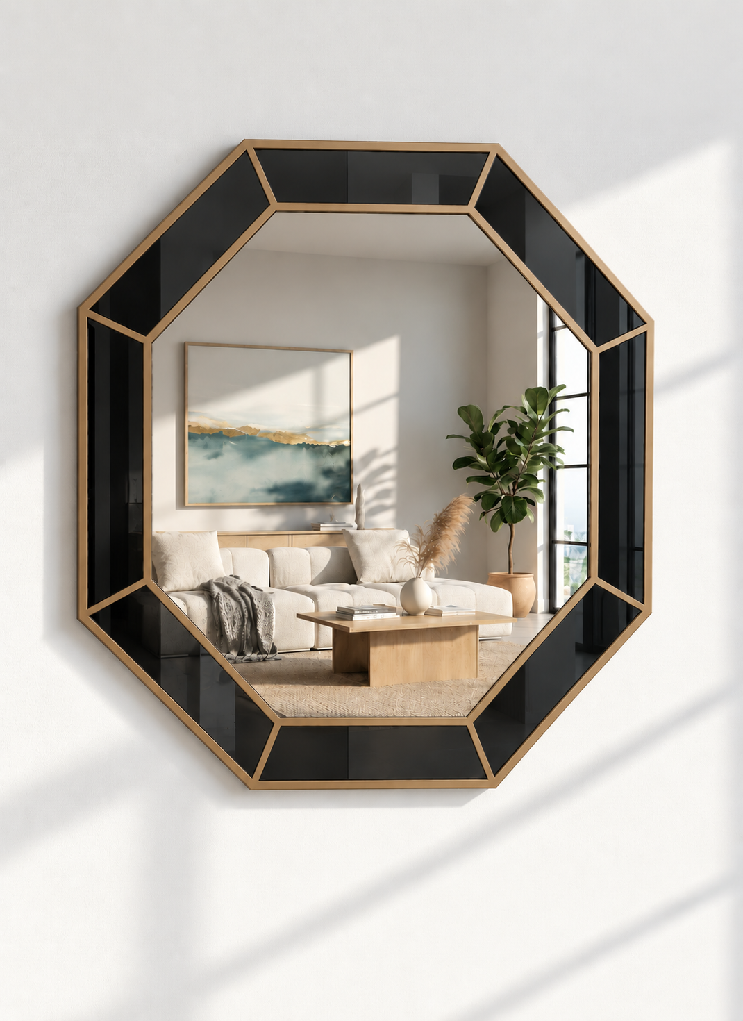 Octagon Wall Mirror
