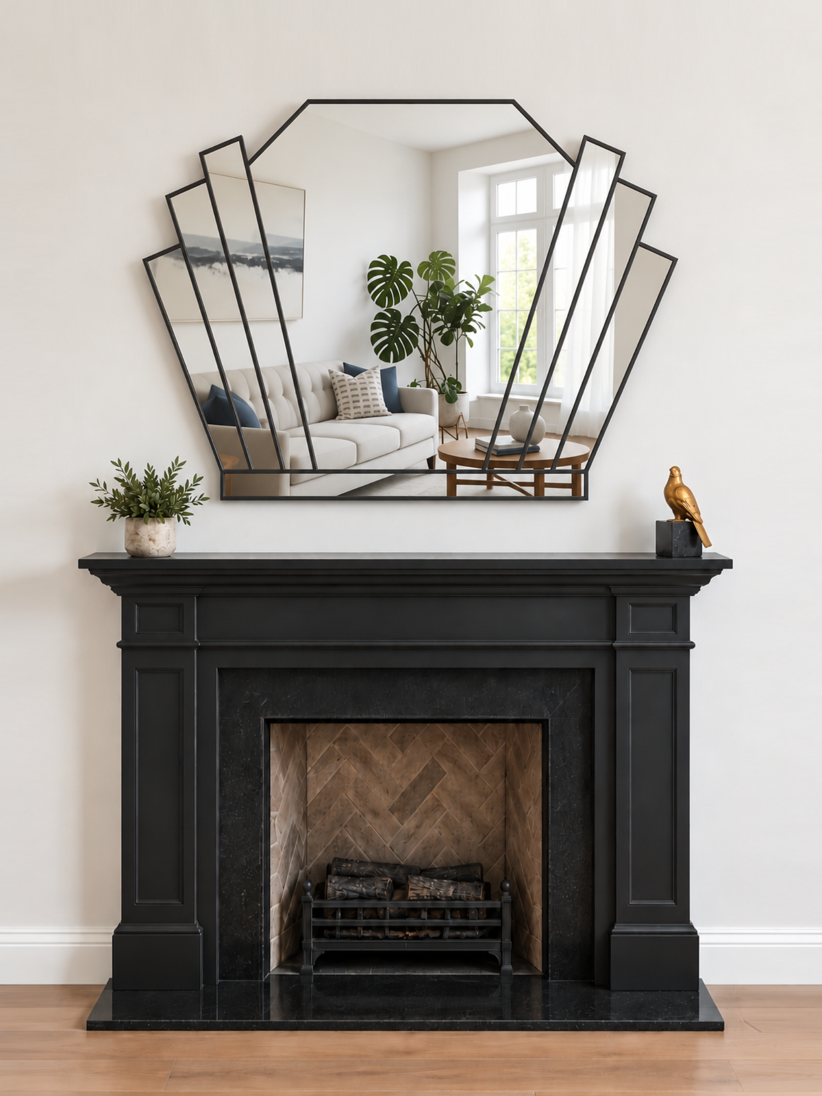 Art Deco Wall Mirror