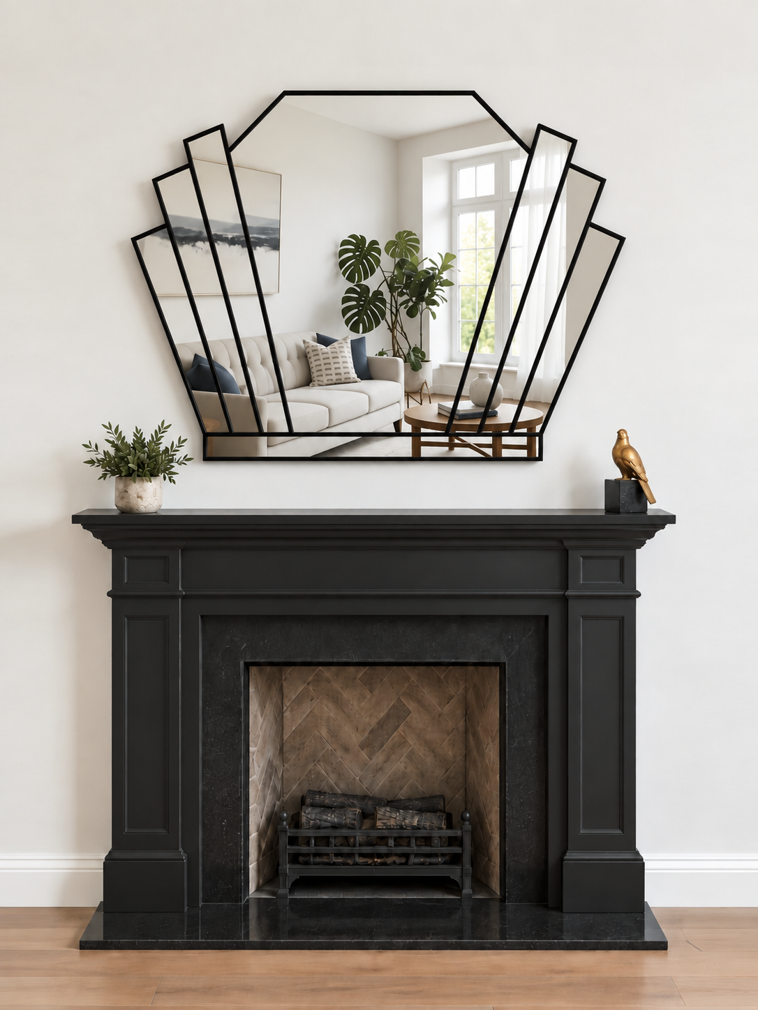 Art Deco Wall Mirror