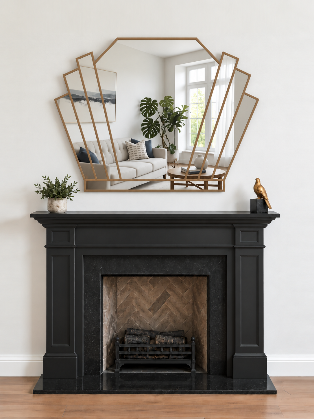 Art Deco Wall Mirror