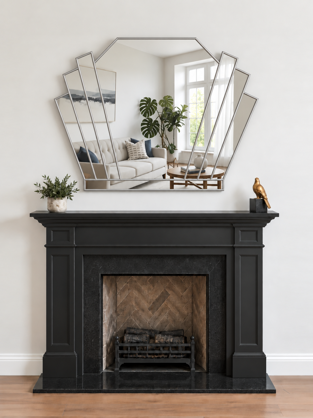 Art Deco Wall Mirror